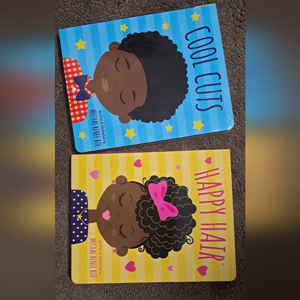 Happy Hair and Cool Cuts Kids Book Set